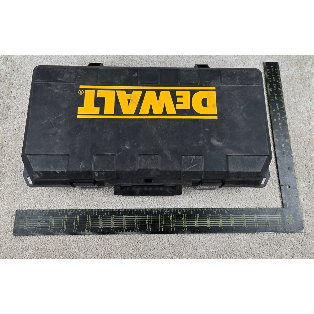 DW304PK DeWalt Hard Plastic Tool Case EMPTY Heavy Duty Carry Box Metal Latches